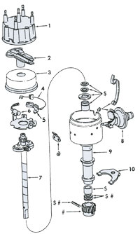 Distributor with Breaker Points